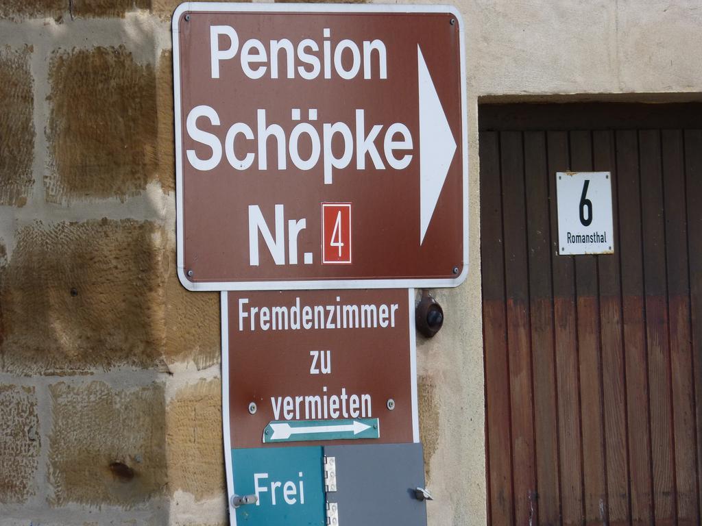 Pension Schoepke Bad Staffelstein Exterior photo